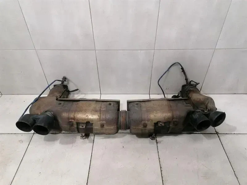 Porsche 911 997 exhaust silencer 99711102772 exhaust silencer catalytic