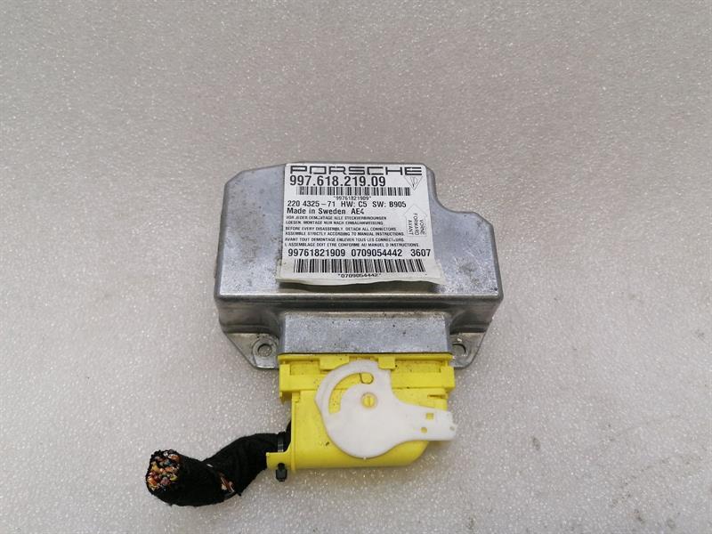 Porsche 911 997 Safety Module ECU 99761821909 ECU SRS Convertible Convertible