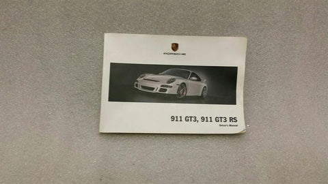 Porsche 911 GT3 Manual Service Booklet Car Maintenance Manual
