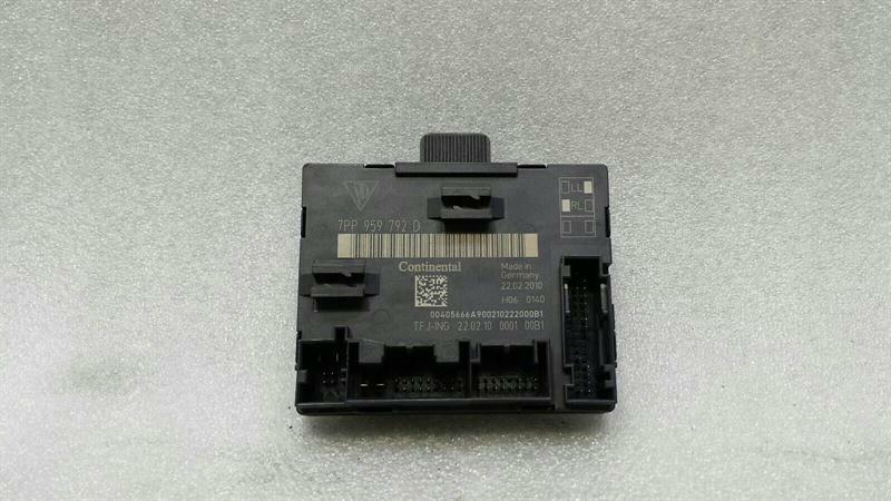 Porsche Cayenne 958 92A front right door module 7PP959792D door control unit Vo Re