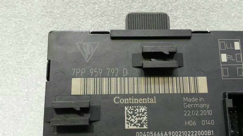 Porsche Cayenne 958 92A front right door module 7PP959792D door control unit Vo Re
