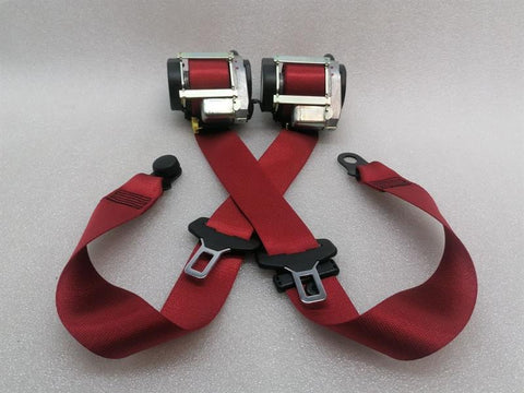 Porsche Cayman 981 front seat belt 98180303303 red red seat belt belt front