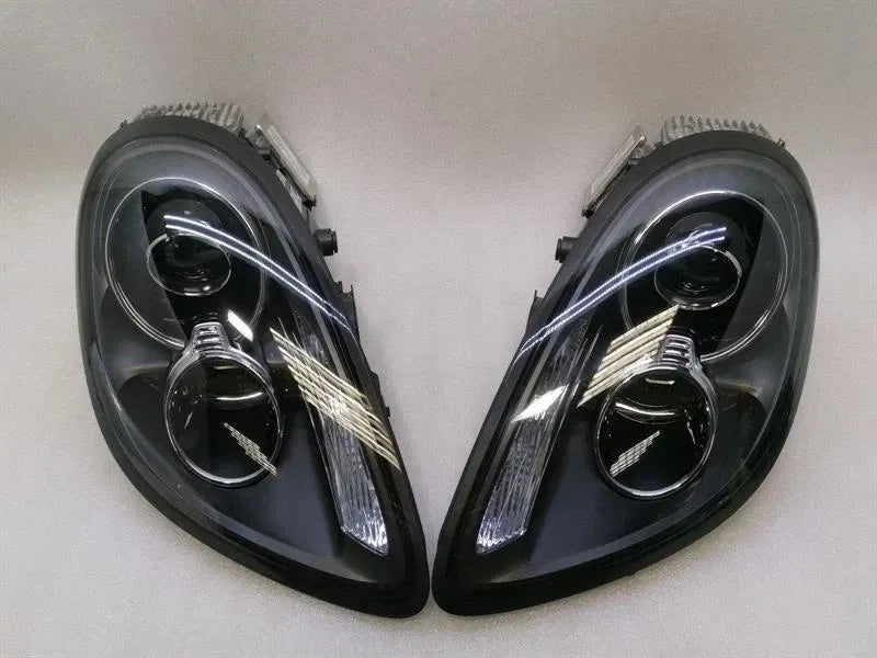 Porsche Cayman 981 GTS Headlight Set AFS 98163123309 Headlamp 98163123409