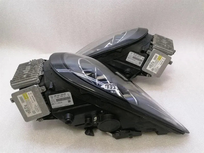 Porsche Cayman 981 GTS Headlight Set AFS 98163123309 Headlamp 98163123409