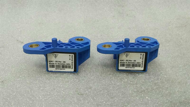 Porsche Cayman 987 Crash Sensor 99761822101 Impact Sensor SRS Set