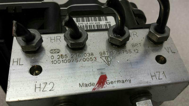 Porsche Cayman S 987 A.B.S Pump 98735575512 ABS Pump Hydraulic Block