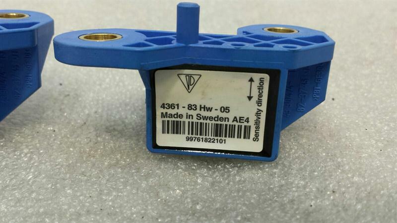 Porsche Cayman 987 Crash Sensor 99761822101 Impact Sensor SRS Set
