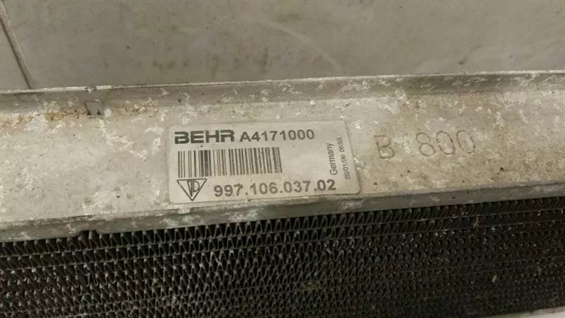 Porsche 911 997 Water Radiator 99710603702 Water Cooler Cooler