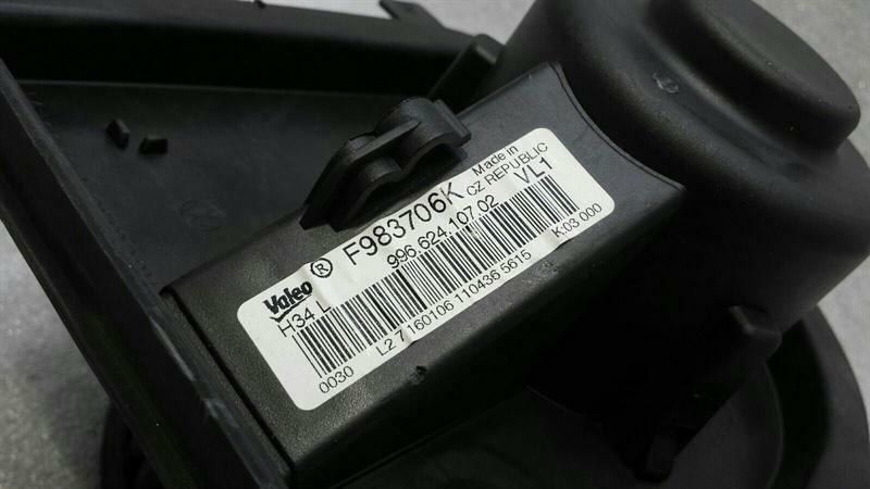 Porsche 911 997 Heater Blower 99662410702 Motor Heater Fan.