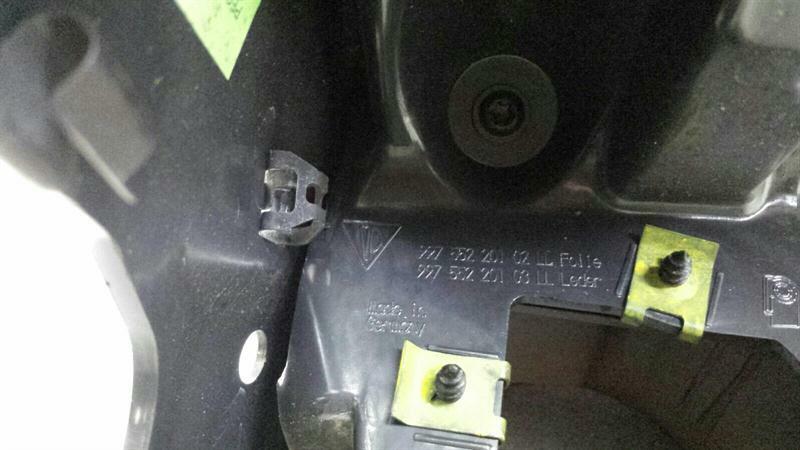 Porsche 911 997 Knee Cover 99755220103 Knee Trim Full Leather Full Leather