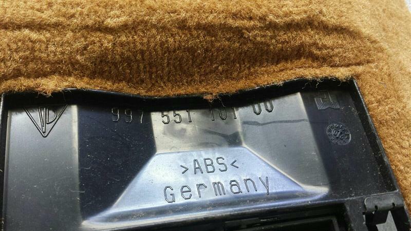 Porsche 911 997 Fuse Cover 99755110100 Battery Bezel