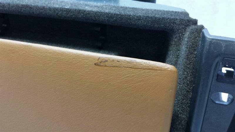 Porsche 911 997 glovebox 99755220405 glove compartment full leather full leather Brown