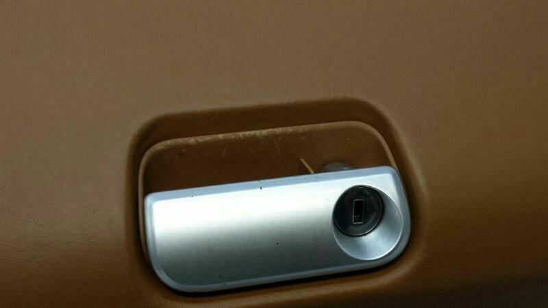 Porsche 911 997 glovebox 99755220405 glove compartment full leather full leather Brown