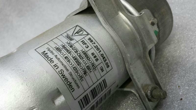 Porsche 911 997 Fuel Filler Neck 99720104308 Filler Neck