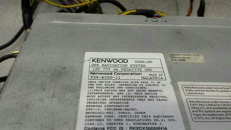Navigation Monitor Y39-6330-11 Sat Nav Display Screen Kenwood