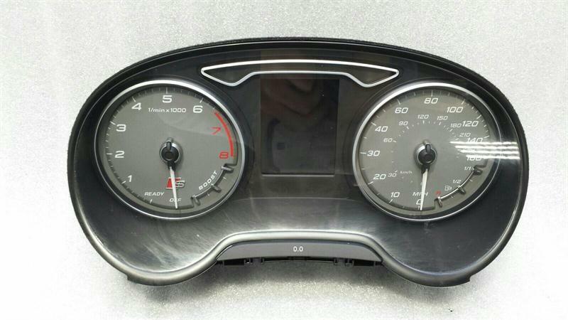 Audi S3 8V Instrument Cluster 8V0920972Q Speedometer MPH