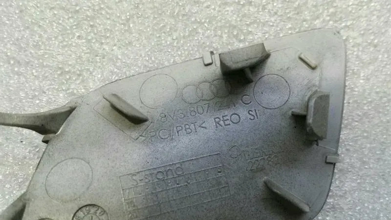 Audi S3 8V Front Bumper Tow Cover 8V3807241C Front Cover Cap