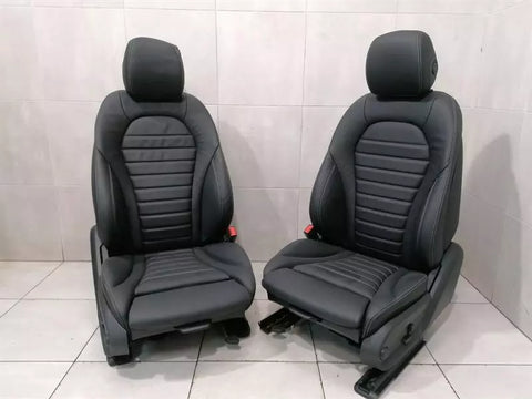 Mercedes EQC400 EQC N293 SEATS LEATHER A20591049279E43 seats front heated