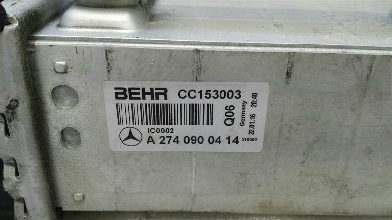 Mercedes C Class W205 M274 Intercooler A2740900414 Intercooler