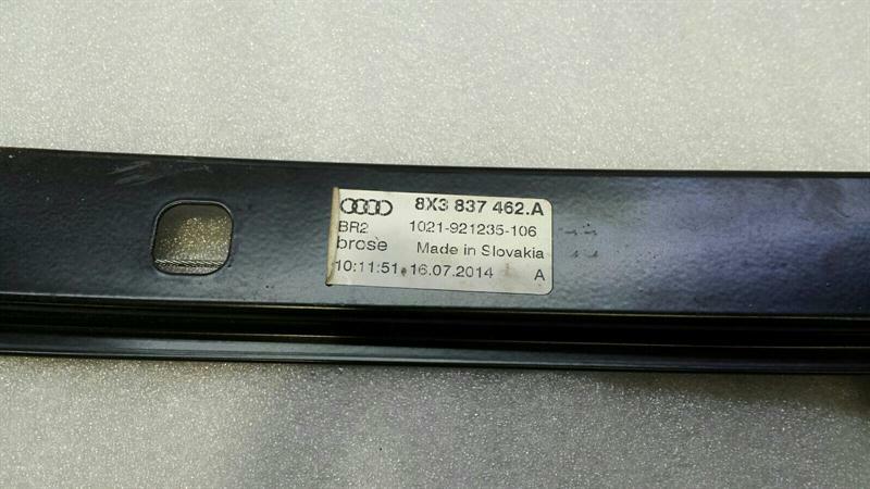 Audi A1 8X Right Front Door Winder 8X3837462A Window Regulator Front Right