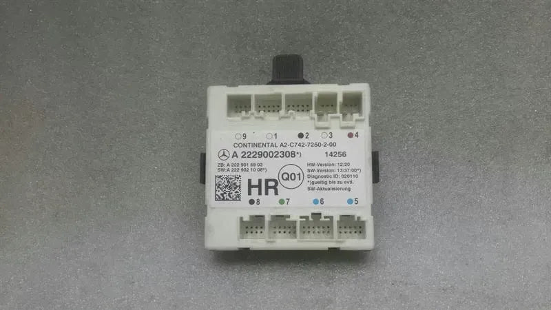 Mercedes C Class W205 RRH Door Module A2229002308 Door Control Unit Rear Right.