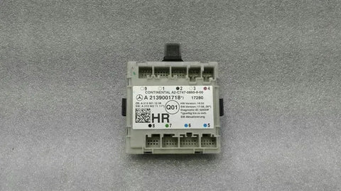 Mercedes E Class W213 RRH Door Module A2139001718 Door Control Unit Rear Right