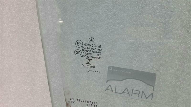 Mercedes E Class W213 Right Front Door Glass A2137250210 Door Window Front RE