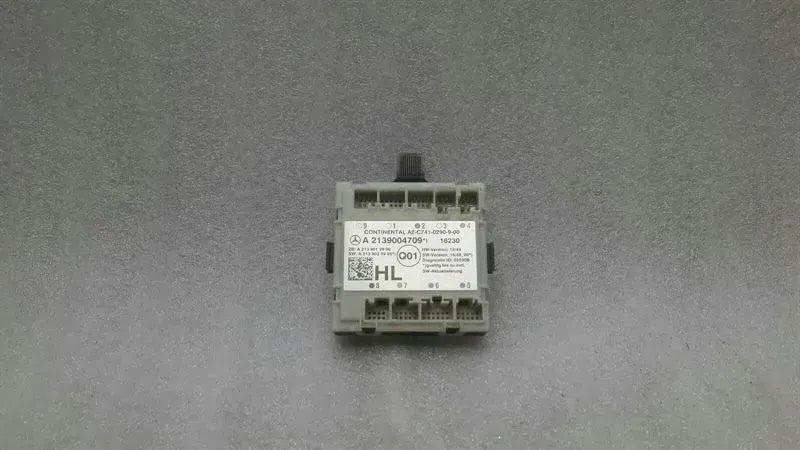 Mercedes E Class W213 Left Door Module A2139004709 Door Control Unit Rear Left.