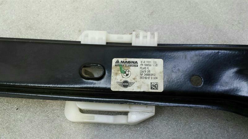 Mini Countryman S Right Front Door Winder 9800566 Window Regulator Front Right