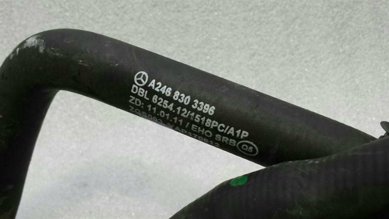 Mercedes GLA X156 Cooling Pipe A2465011258 Coolant Hose Hose 220 CDI