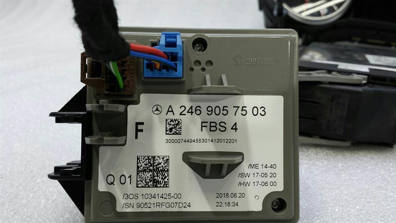 MERCEDES GLA X156 Engine ECU A6519006303 Engine Control Unit OM651 SET KIT