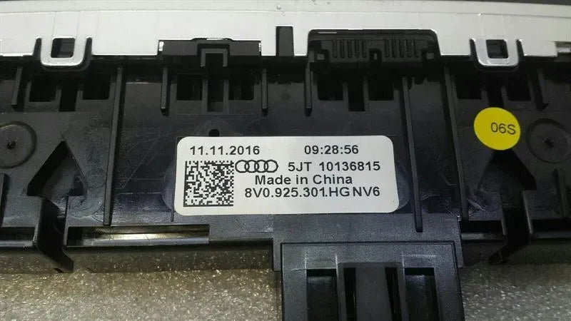 Audi A3 8V Facelift switch block 8V0925301HG switch block