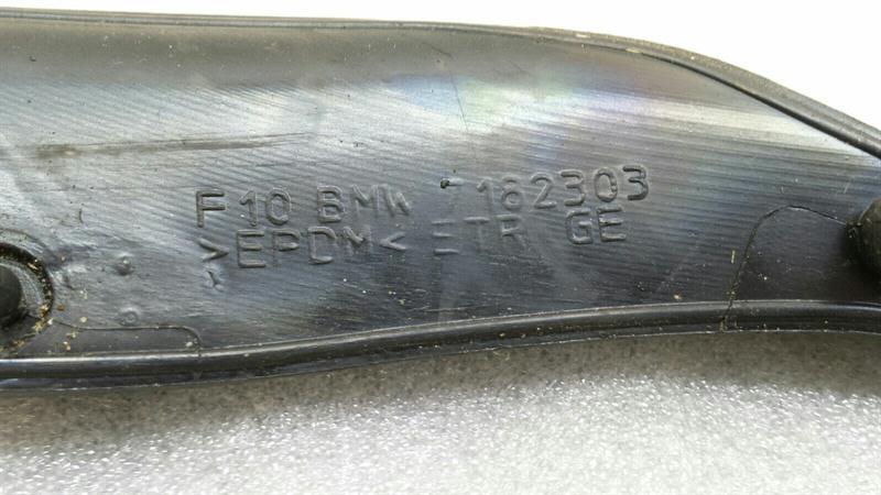 BMW 5 Series F10 528i Rear Left Body Moulding 7182303 Strip Rear Left