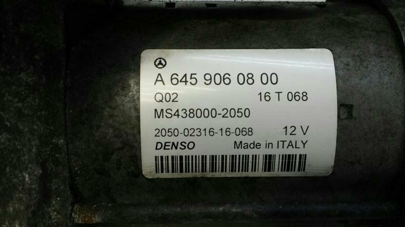 Mercedes A Class W176 Starter Engine A6459060800 Starter