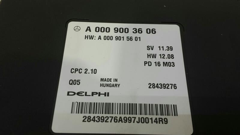Mercedes A Class W176 Gearbox Module A0009003606 Transmission Control Unit