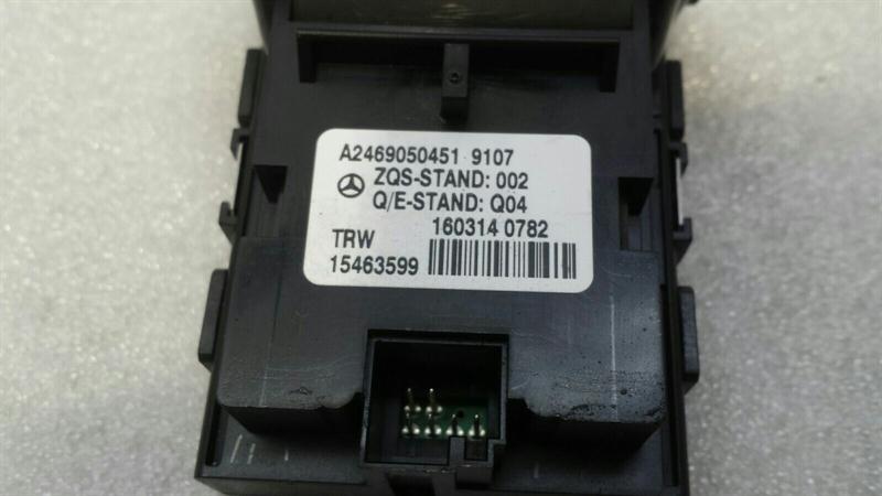 Mercedes A Class W176 R172 Park Brake Switch A2469050451 Parking Brake Switch