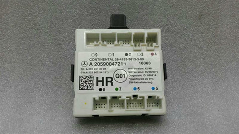 Mercedes GLC X253 RRH door module A2059004721 door rear right control unit
