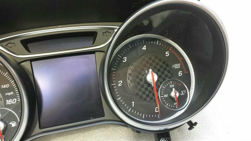 Mercedes A Class W176 Instrument Cluster A1769008403 Speedometer MPH Diesel