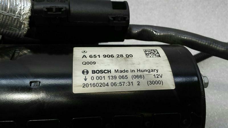 Mercedes GLC X253 Starter Engine A6519062800 Starter OM651