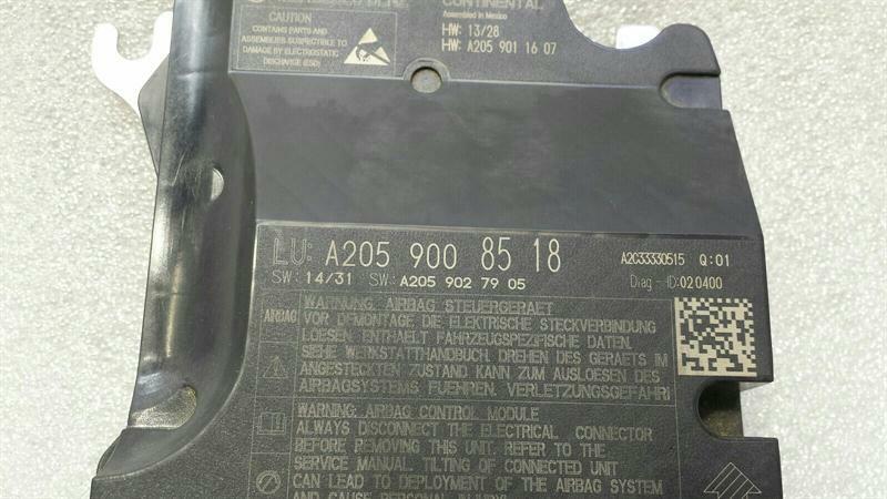 Mercedes GLC X253 Safety Module ECU A2059008518 Air Control Unit SRS