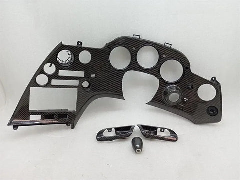 TOYOTA SUPRA MK4 A80 93-02 VENEER 55404-14510 RHD DASH PANEL SET CARBON