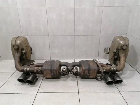 Porsche 911 991 exhaust silencer 99111143707 exhaust sport exhaust with valves-
