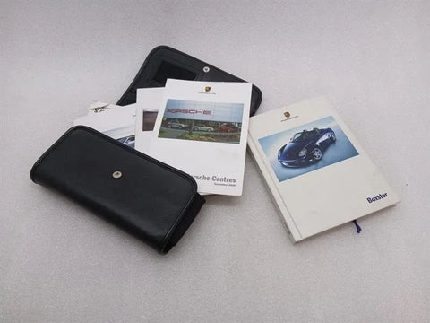 Porsche Boxster 987 Owner's Manual Book Vehicle Manual -