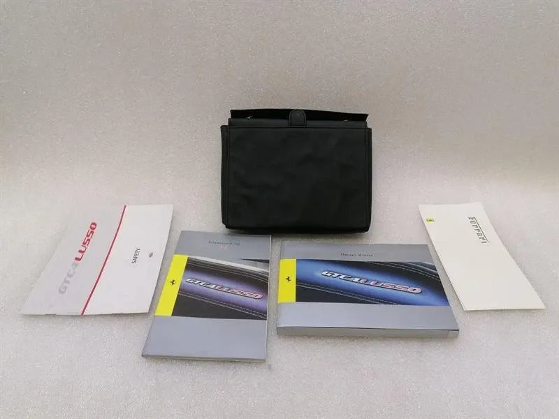 Ferrari GTC4 Lusso F151M Owners Manual Manual Instruction Manual-