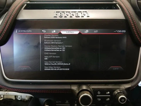 Ferrari GTC4 Lusso T 3.9 V8 F151M Monitor Sat Nav Display Screen 334588-