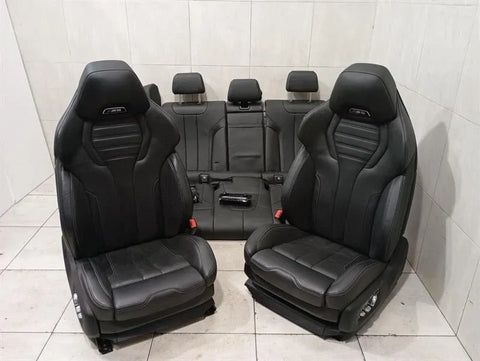 BMW 5 F90 G30 M5 Seats Leather Merino Black X3SW Seats Interior COOLED MASSAGE -