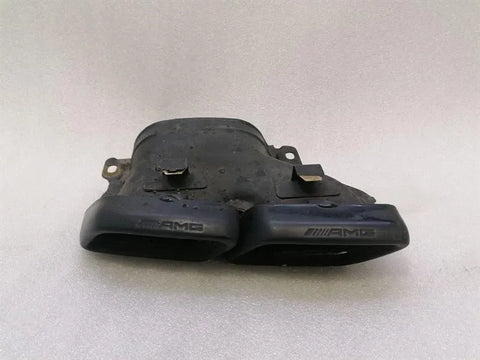 Mercedes C W205 exhaust silencer A0004902800 LH exhaust tip black left AMG-
