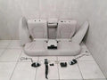 Mercedes C Class W205 Rear Seats Set A2059200761 7M97 Greige Rear Seat Set-