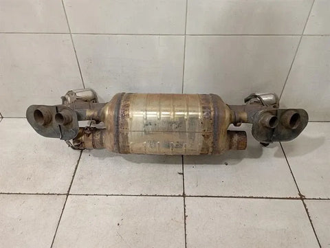 Porsche 911 992 exhaust silencer 992251052A defect exhaust silencer-