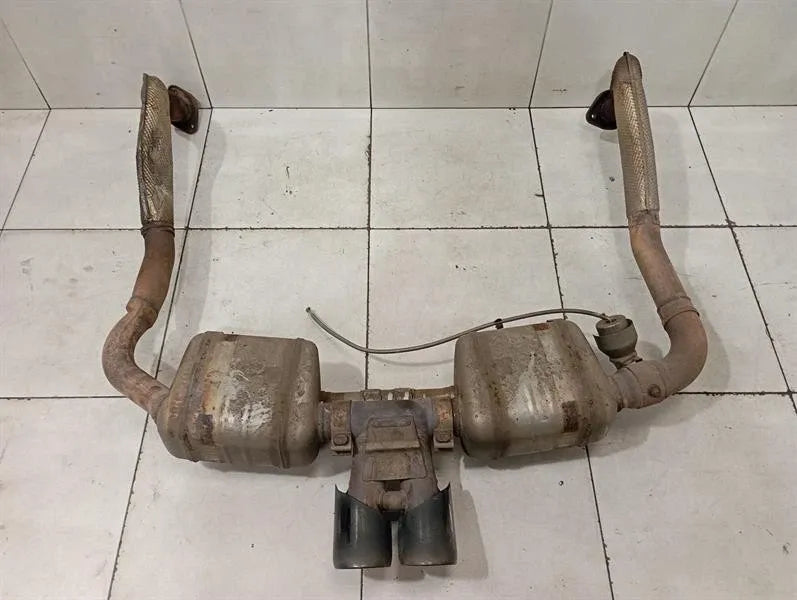 Porsche Cayman 718 Exhaust 982251187 XLX Faulty Exhaust Silencer-